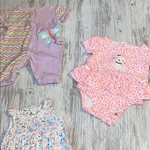 0-3 month onsies.